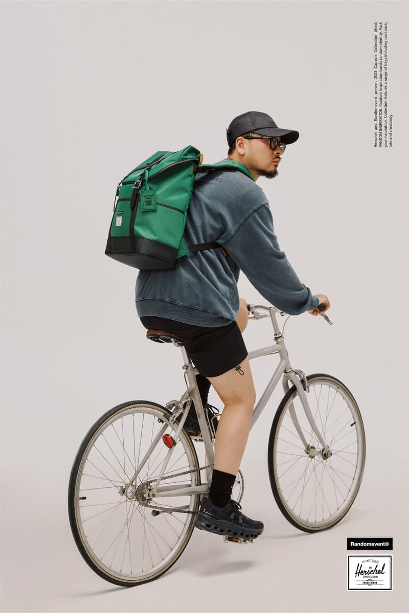 Randomevent 携手 Herschel Supply 打造全新联名包袋系列