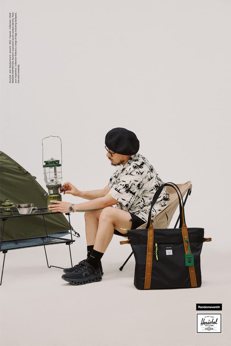 Randomevent 携手 Herschel Supply 打造全新联名包袋系列