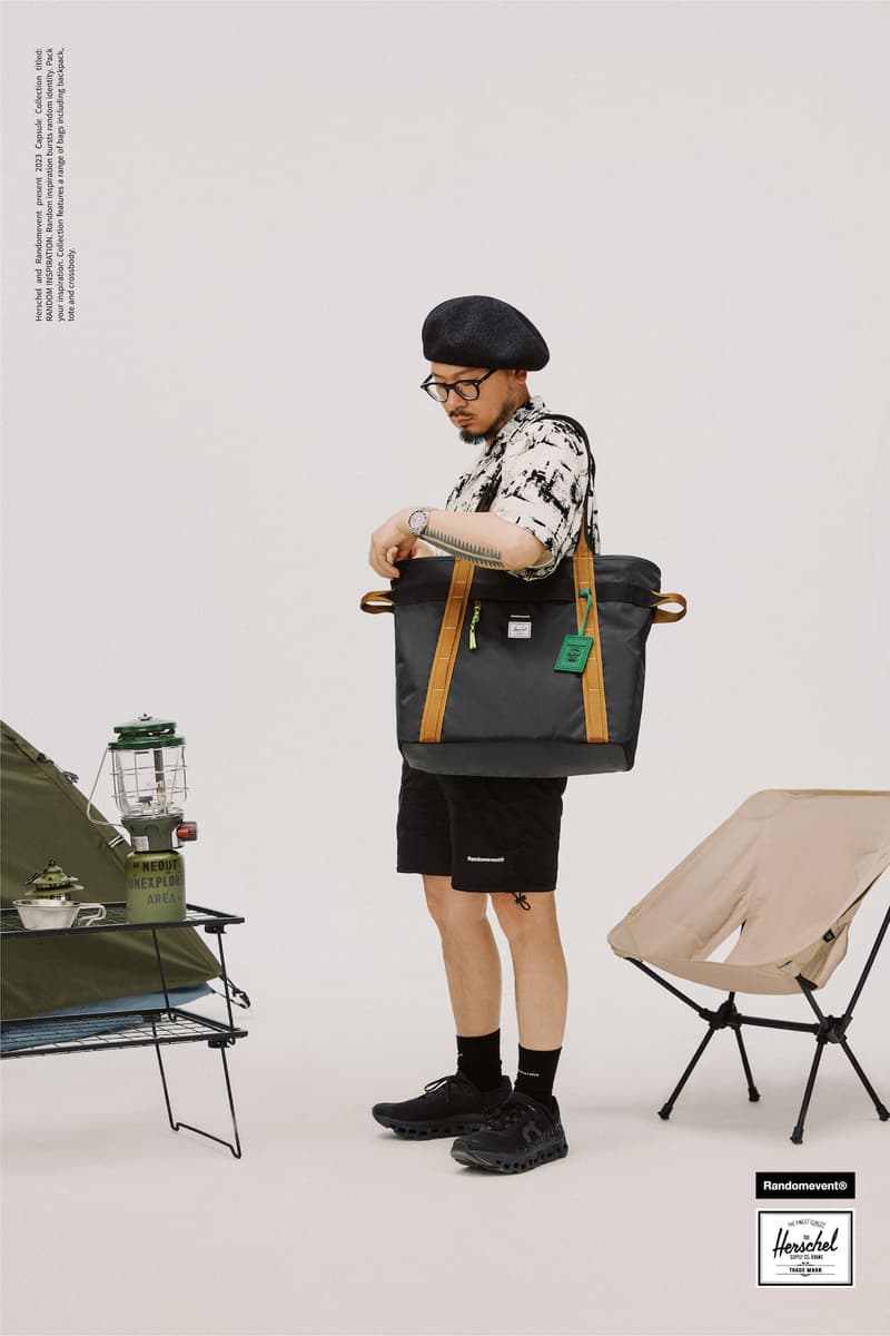 Randomevent 携手 Herschel Supply 打造全新联名包袋系列
