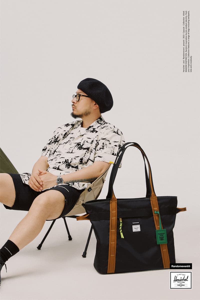Randomevent 携手 Herschel Supply 打造全新联名包袋系列