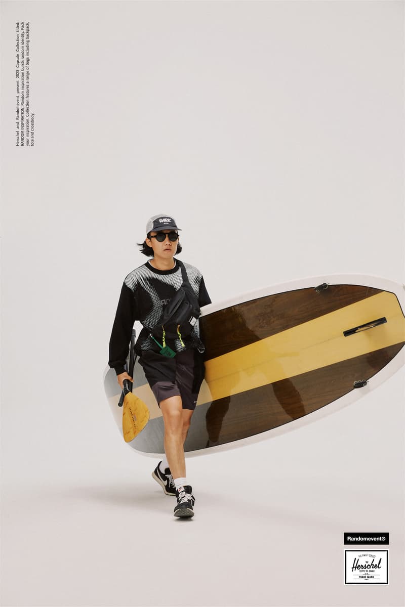 Randomevent 携手 Herschel Supply 打造全新联名包袋系列