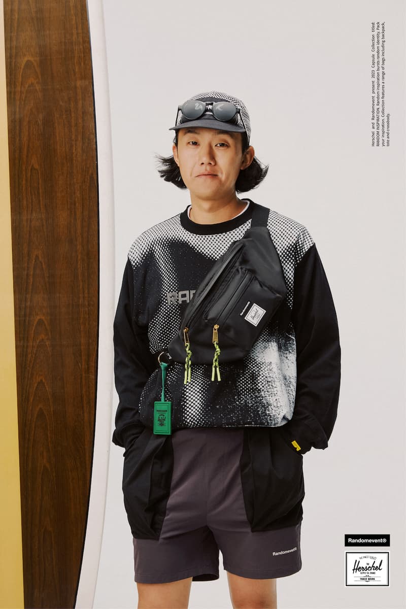 Randomevent 携手 Herschel Supply 打造全新联名包袋系列