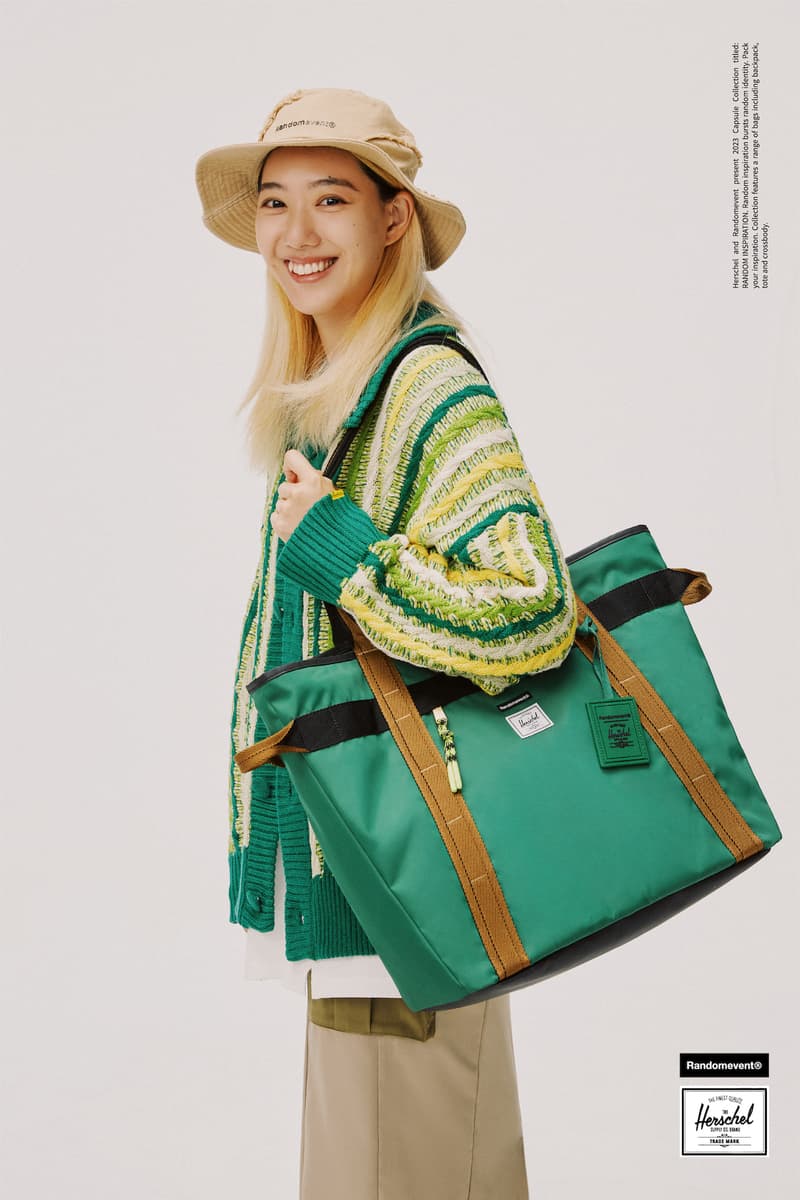 Randomevent 携手 Herschel Supply 打造全新联名包袋系列