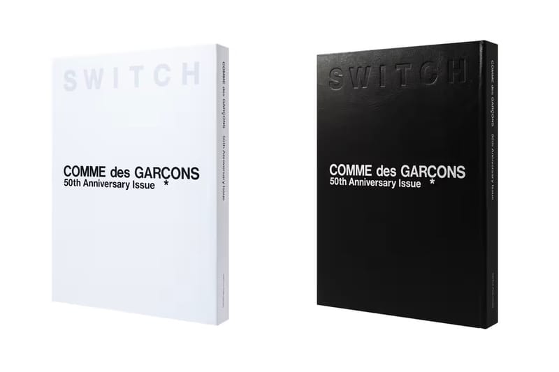 日本雜誌《SWITCH》正式推出 COMME des GARÇONS 成立 50 周年紀念特刊