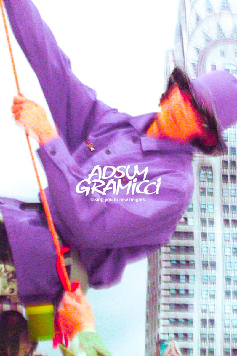 Adsum 攜手 Gramicci 展開首次合作打造全新戶外膠囊系列