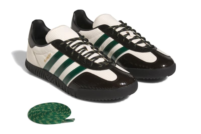 Blondey McCoy x adidas A.B. Gazelle Indoor 最新綠白配色發售情報公開