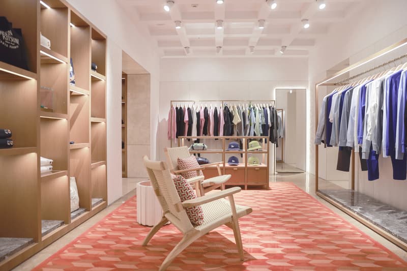 走进 Maison Kitsuné 全新南京德基广场精品店 