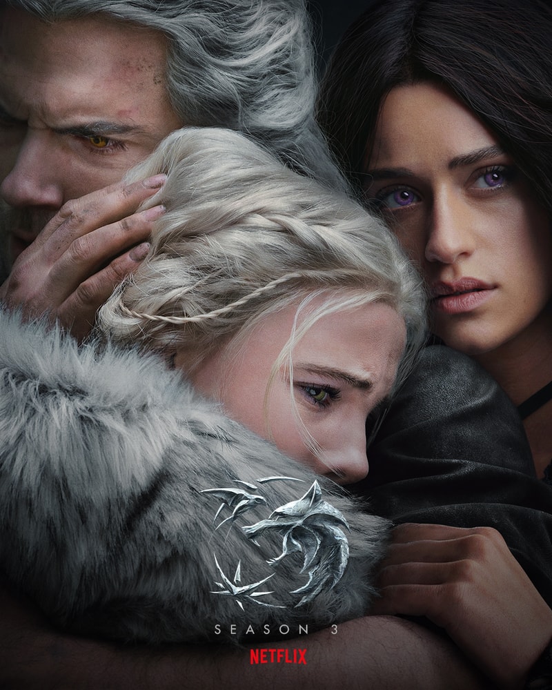 Henry Cavill 最終主演 Netflix 奇幻影集《猎魔人 The Witcher》第三季釋出首張海報