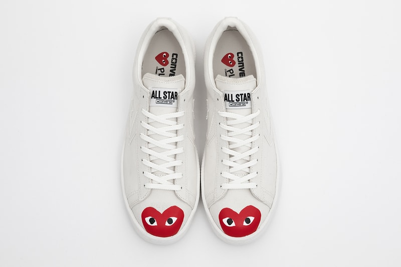 COMME des GARÇONS PLAY x Converse Pro Leather 最新联名鞋款發佈