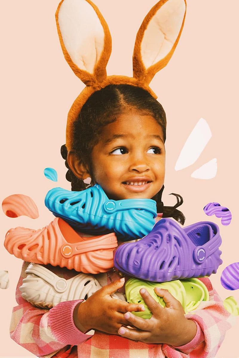 率先近賞 Salehe Bembury x Crocs Pollex Clogs 最新童鞋版本