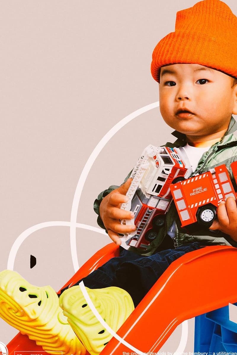 率先近賞 Salehe Bembury x Crocs Pollex Clogs 最新童鞋版本