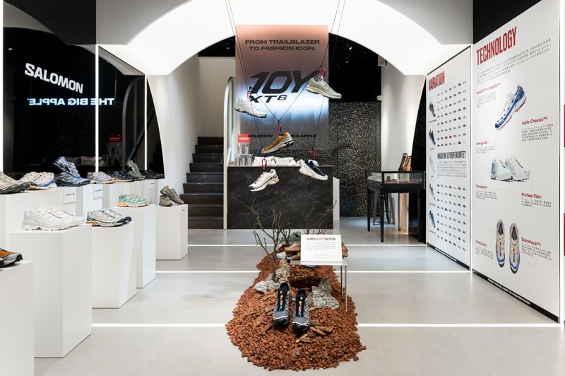 率先走进 SALOMON  联手买手店 THE BIG APPLE 开设「XT-6 10Y」10 周年特展