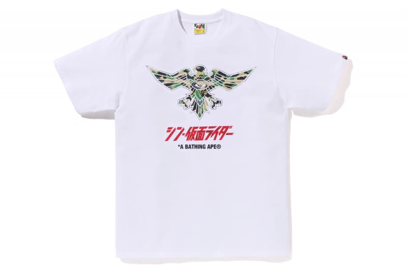 A BATHING APE® × SHIN KAMEN RIDER 联名系列即将发售