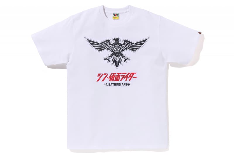 A BATHING APE® × SHIN KAMEN RIDER 联名系列即将发售