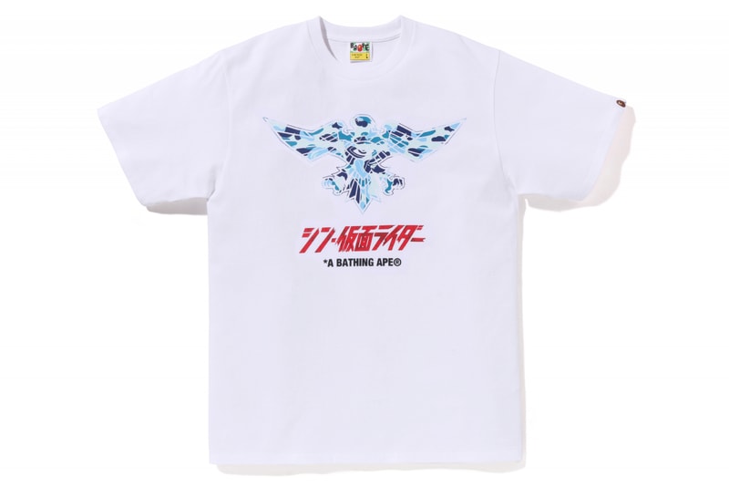 A BATHING APE® × SHIN KAMEN RIDER 联名系列即将发售
