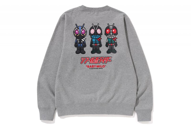A BATHING APE® × SHIN KAMEN RIDER 联名系列即将发售