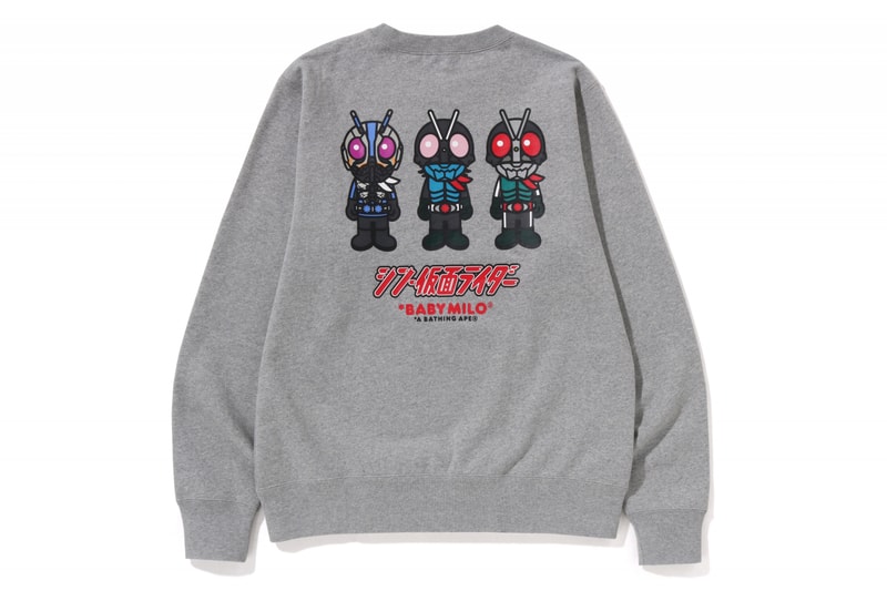 A BATHING APE® × SHIN KAMEN RIDER 联名系列即将发售