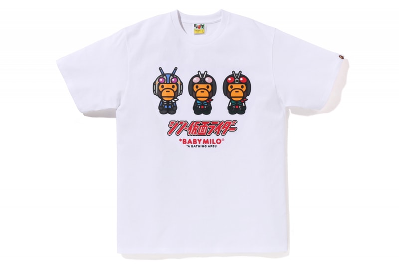 A BATHING APE® × SHIN KAMEN RIDER 联名系列即将发售