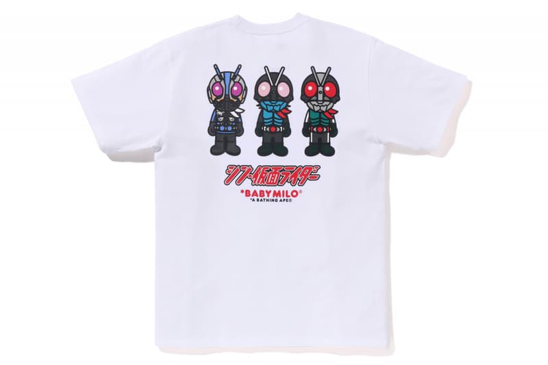 A BATHING APE® × SHIN KAMEN RIDER 联名系列即将发售