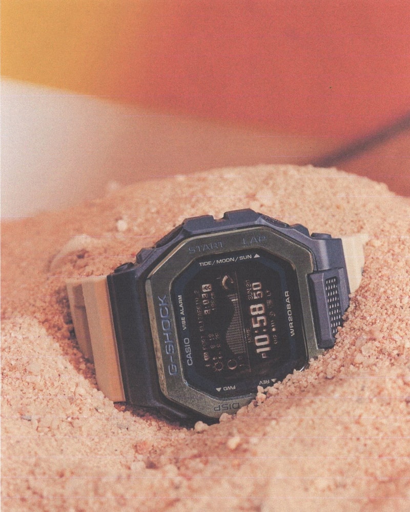 与 G-SHOCK GBX-100 腕表一起乘风破浪