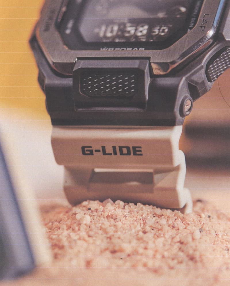 与 G-SHOCK GBX-100 腕表一起乘风破浪