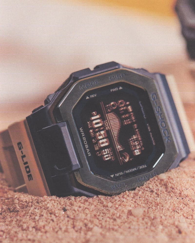 与 G-SHOCK GBX-100 腕表一起乘风破浪