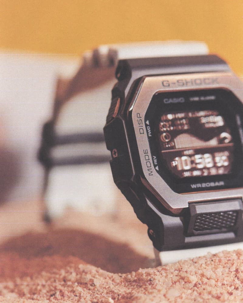 与 G-SHOCK GBX-100 腕表一起乘风破浪