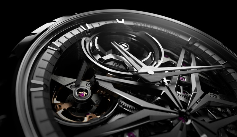 Roger Dubuis 推出全新王者系列星际镂空钛合金链带腕表