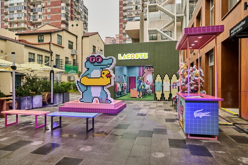 走进 LACOSTE 「活力一夏」安福路快闪店