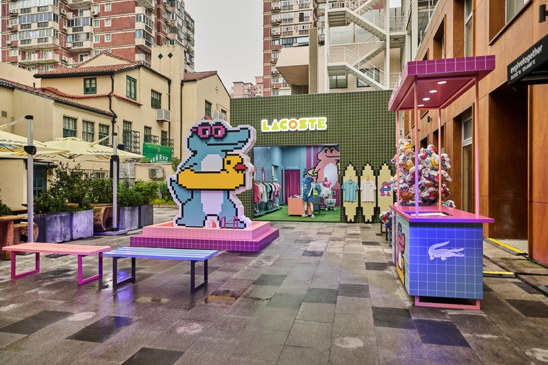 走进 LACOSTE 「活力一夏」安福路快闪店