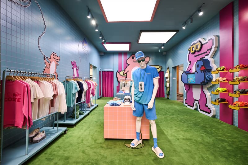 走进 LACOSTE 「活力一夏」安福路快闪店