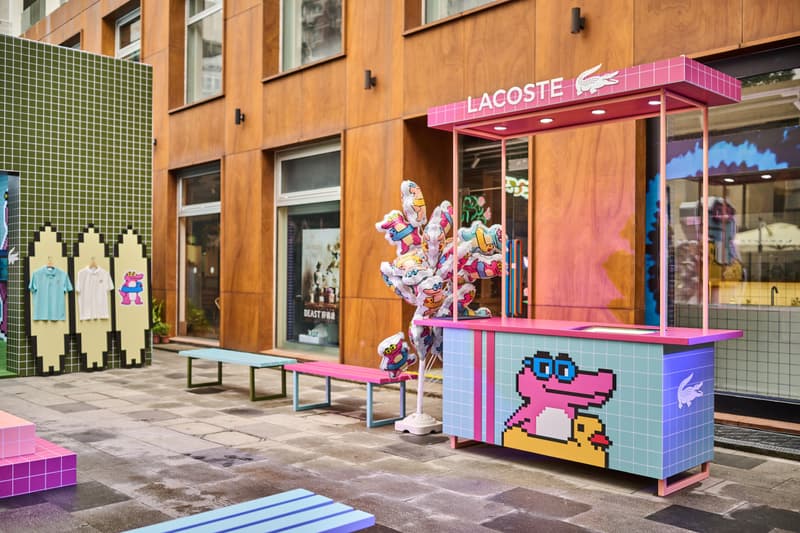 走进 LACOSTE 「活力一夏」安福路快闪店