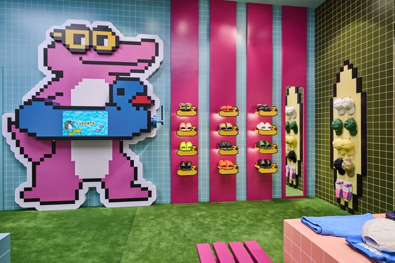 走进 LACOSTE 「活力一夏」安福路快闪店