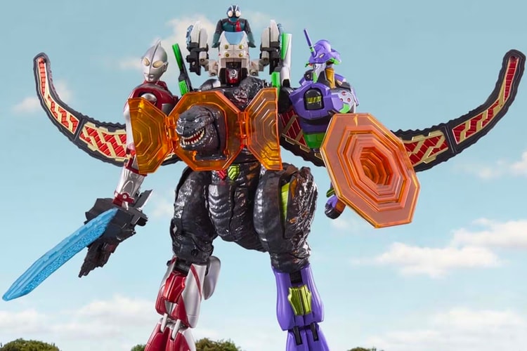 新日本英雄夢幻聯動!哥斯拉、奥特曼、初號機、假面騎士「合體」機器人開售