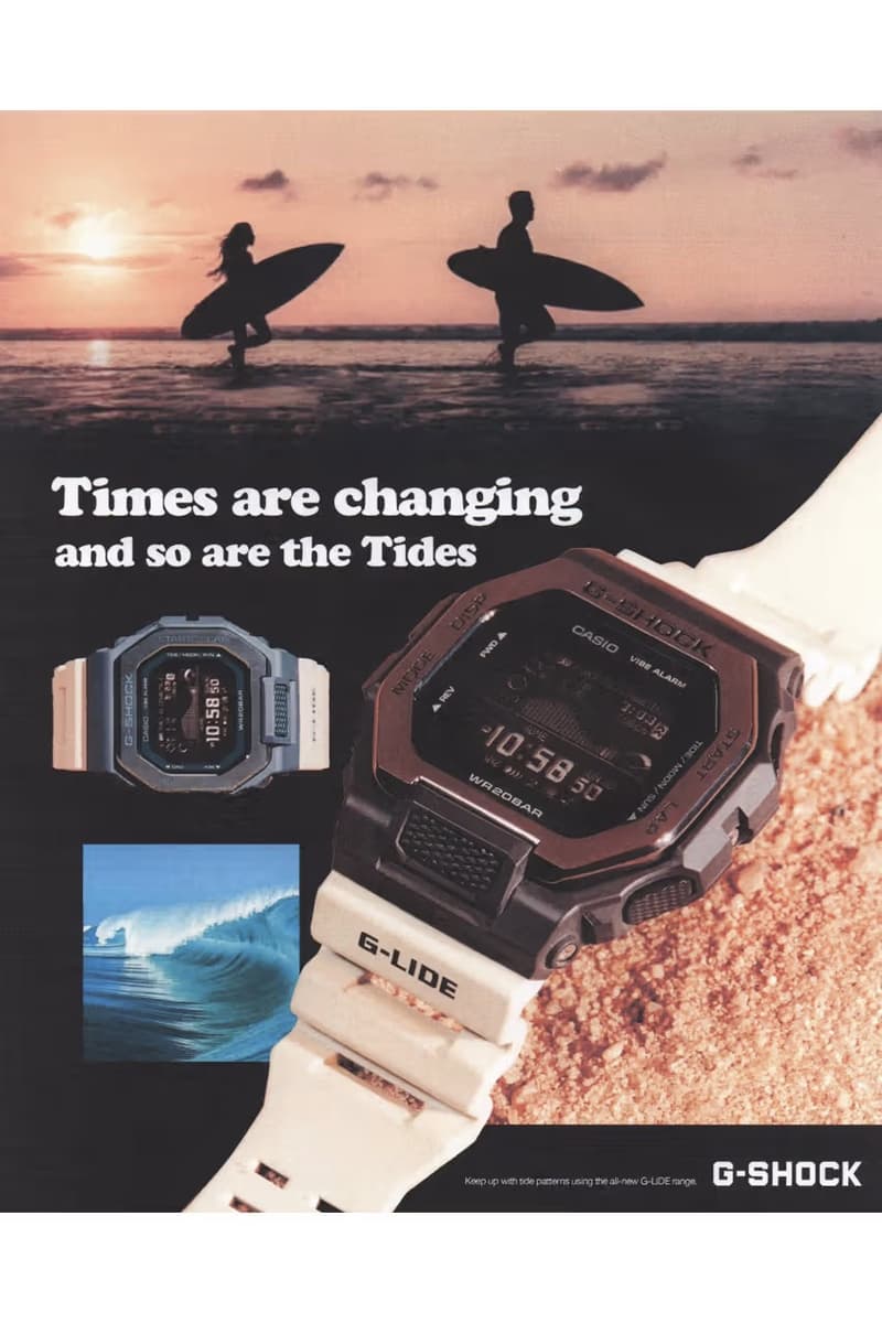 与 G-SHOCK GBX-100 腕表一起乘风破浪