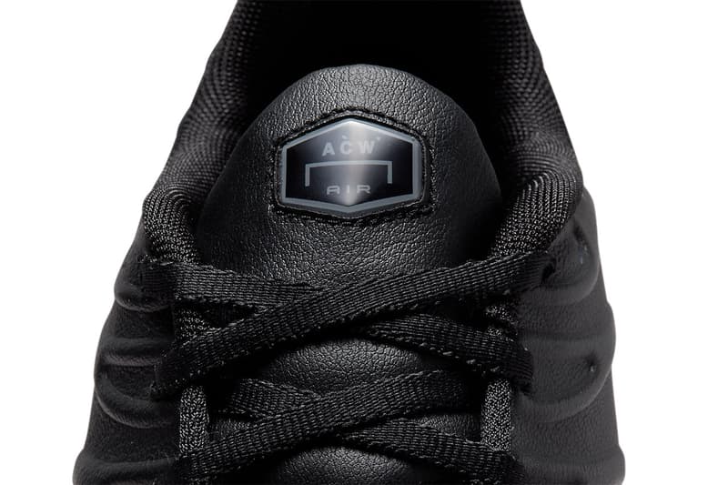 A-COLD-WALL* x Nike Air Max Plus 全新聯名系列鞋款發佈