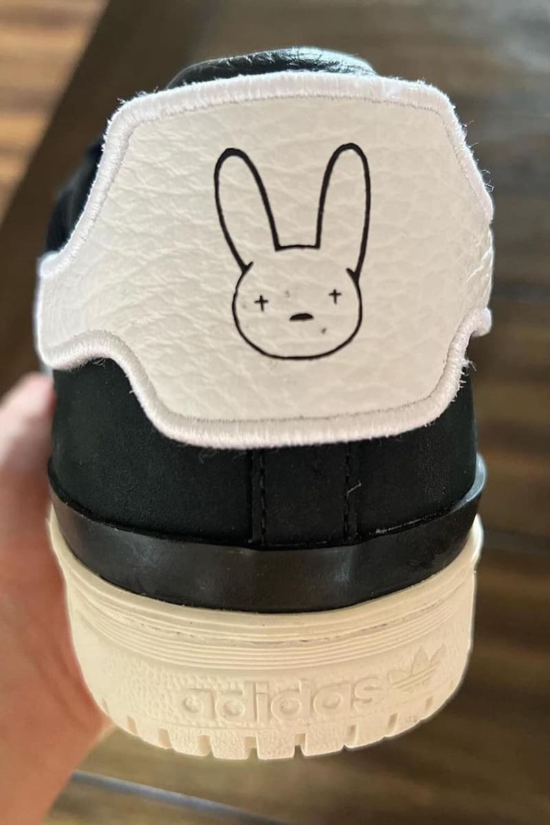 Bad Bunny x adidas Forum Powerphase 黑白配色「Oreo」樣品率先曝光