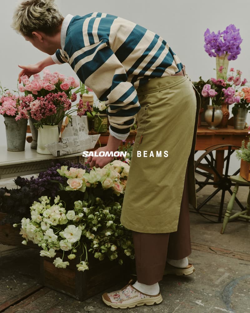 Salomon 携手 BEAMS 打造 RX SLIDE 3.0 FOR BEAMS 别注鞋款