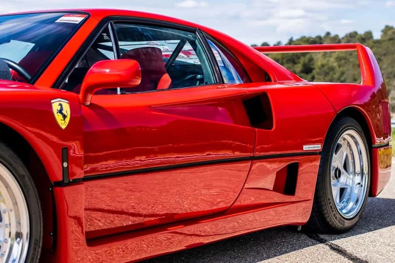 三届 Formula 1 冠军 Alain Prost 坐驾 Ferrari F40 即将展开拍卖