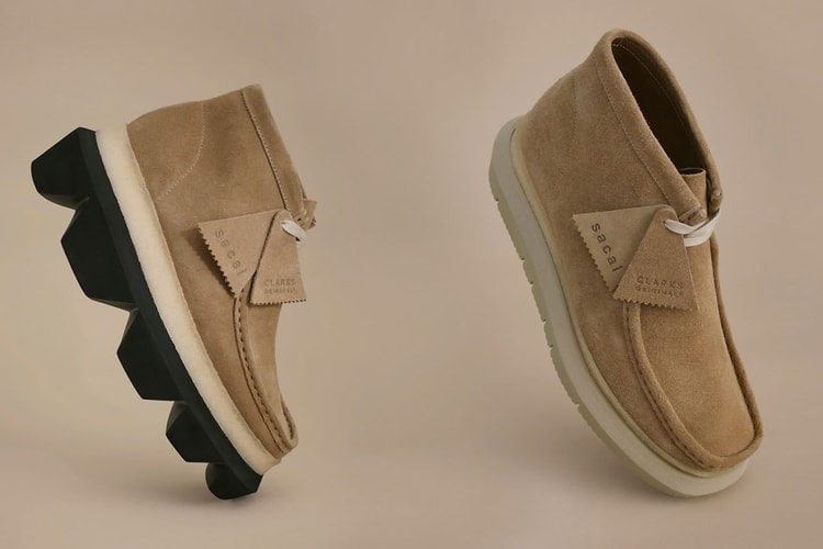 sacai x Clarks Originals Wallabee 最新联名鞋款正式登场