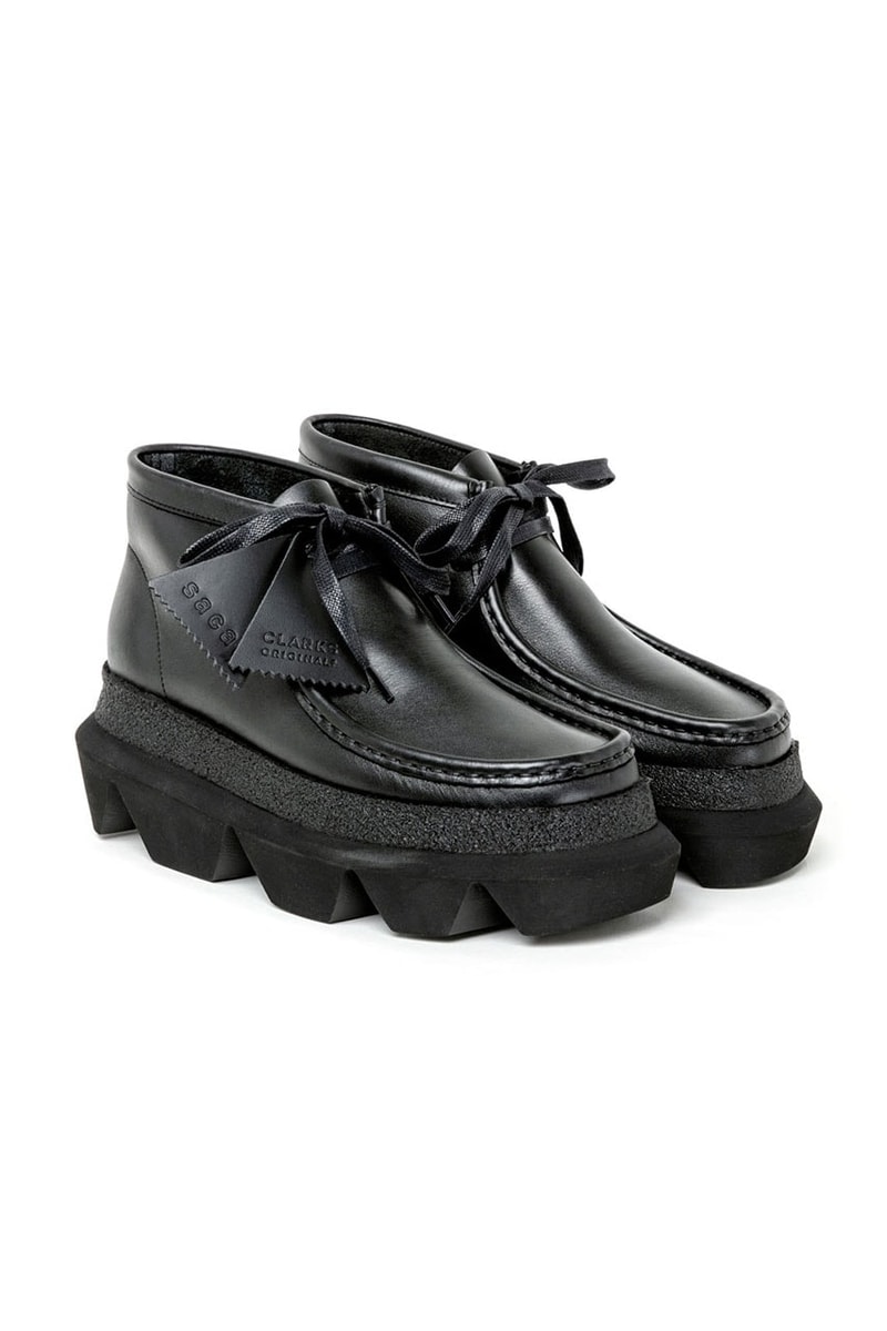 sacai x Clarks Originals Wallabee 最新联名鞋款正式登场