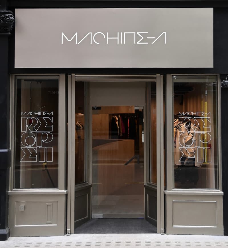 MACHINE-A 伦敦旗舰店全面升级重新开业