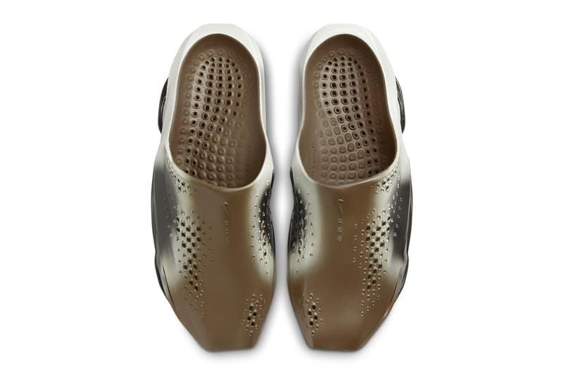 Nike MMW 005 Slide 最新配色「Volt」與「Dark Khaki」即將發售