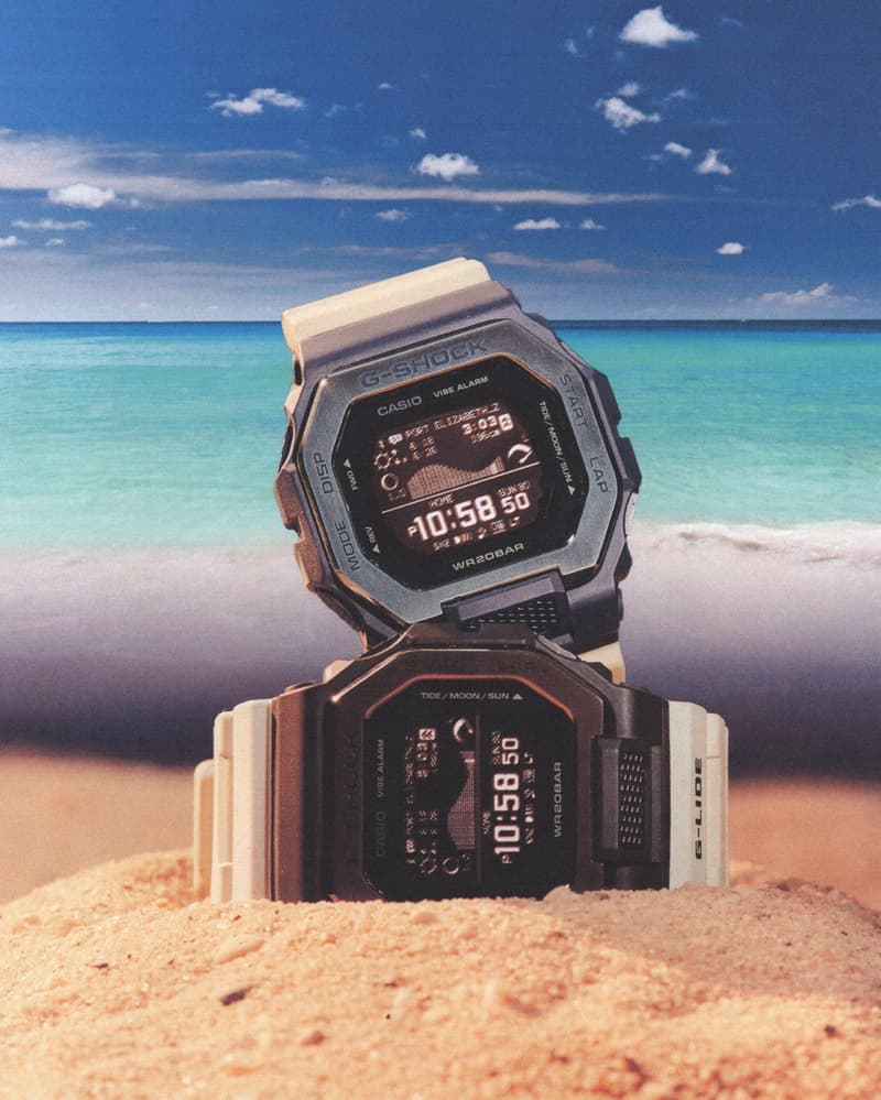 与 G-SHOCK GBX-100 腕表一起乘风破浪