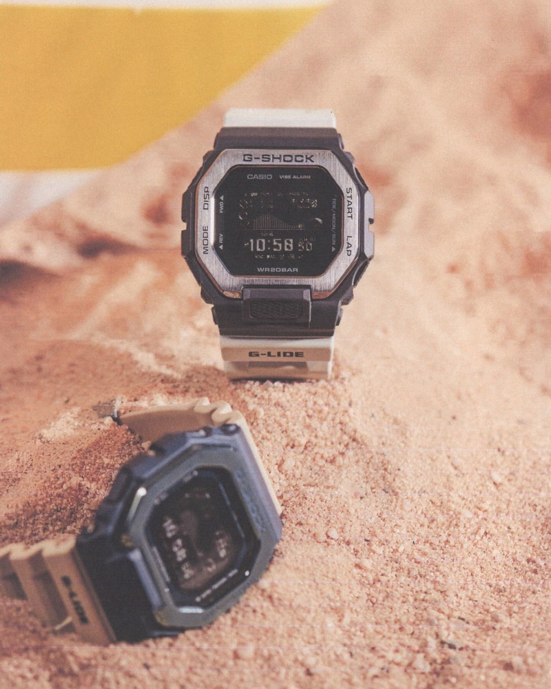 与 G-SHOCK GBX-100 腕表一起乘风破浪