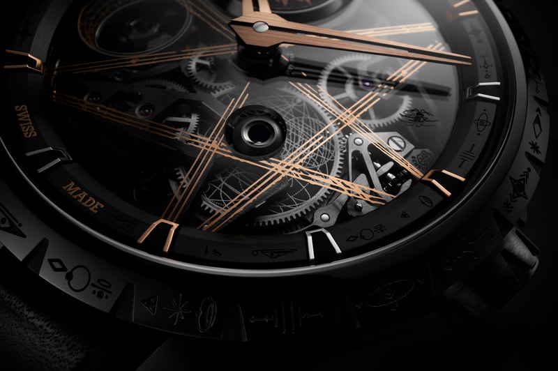 Roger Dubuis 携手纹身艺术家 Dr. Woo 打造合作款腕表