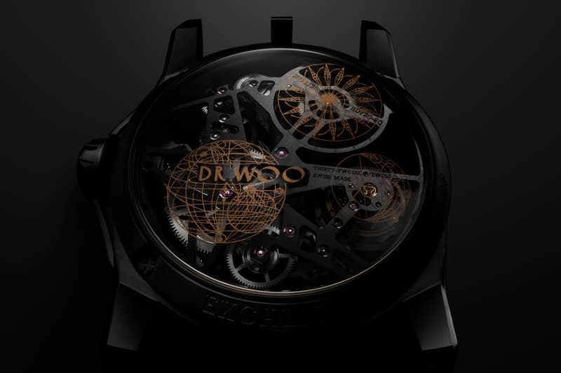 Roger Dubuis 携手纹身艺术家 Dr. Woo 打造合作款腕表