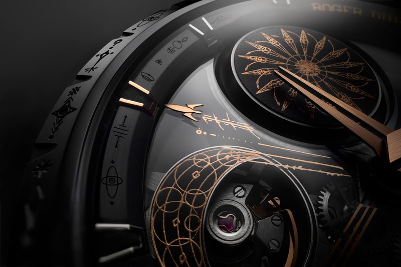 Roger Dubuis 携手纹身艺术家 Dr. Woo 打造合作款腕表