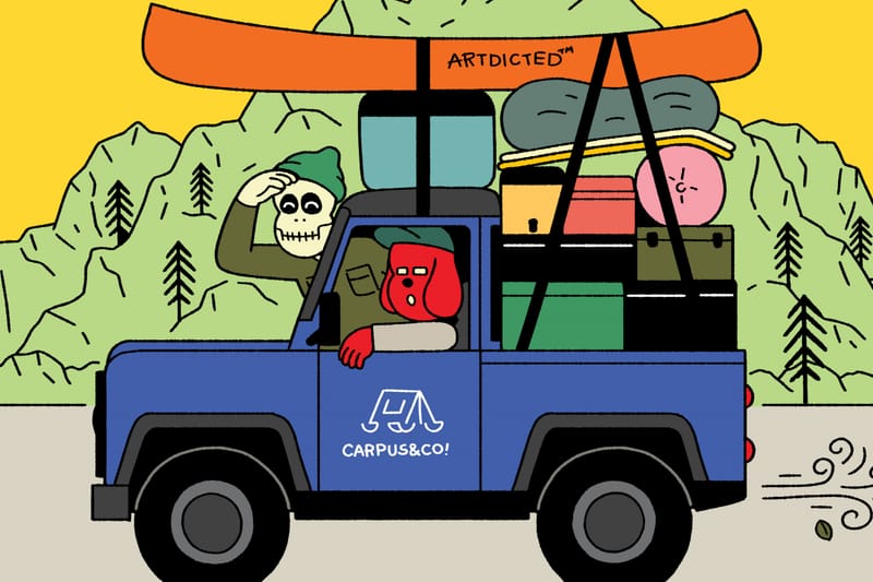 Jun Oson x Carpus x Artdicted 三方联名系列正式登场