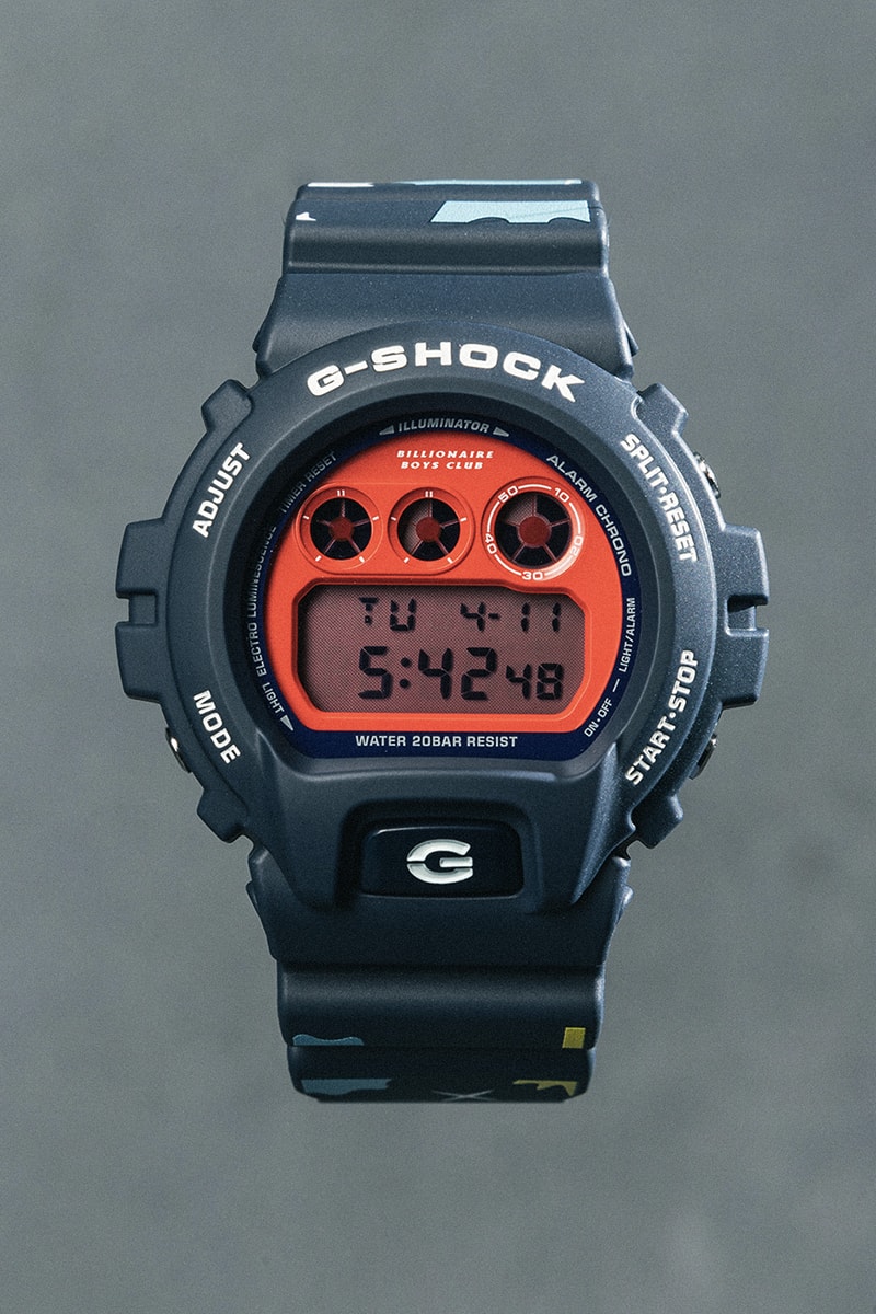Billionaire Boys Club x G-Shock 全新聯名系列錶款正式發佈